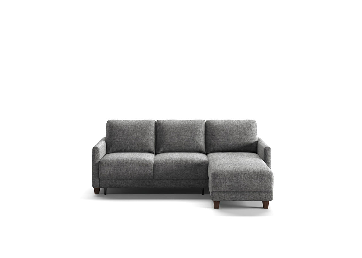 Martta Full XL Sleeper Sofa – Reversible Chaise with Storage