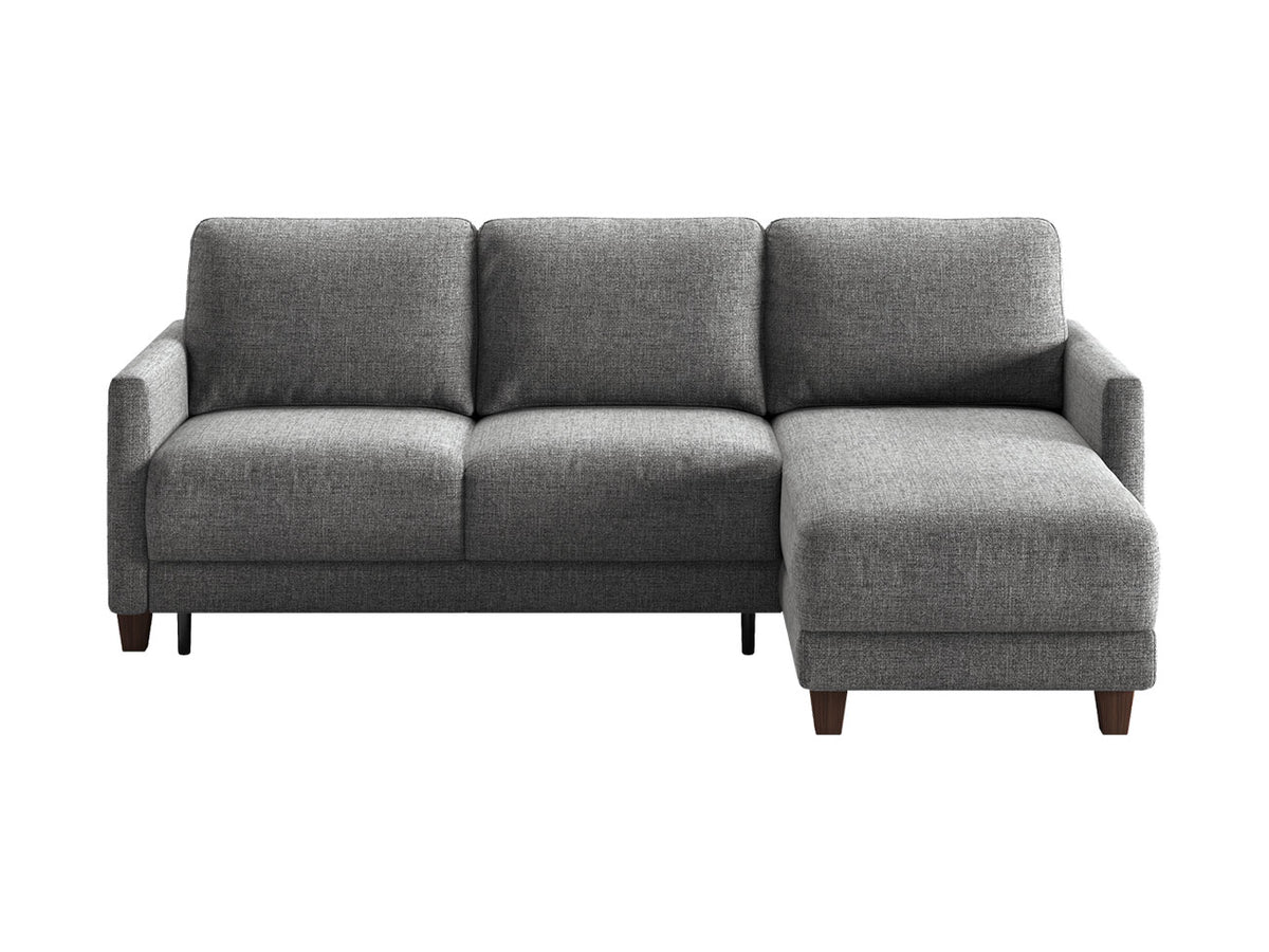 Martta Full XL Sleeper Sofa – Reversible Chaise with Storage