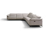 i845 Reclining Sectional in Light Grey | Incanto
