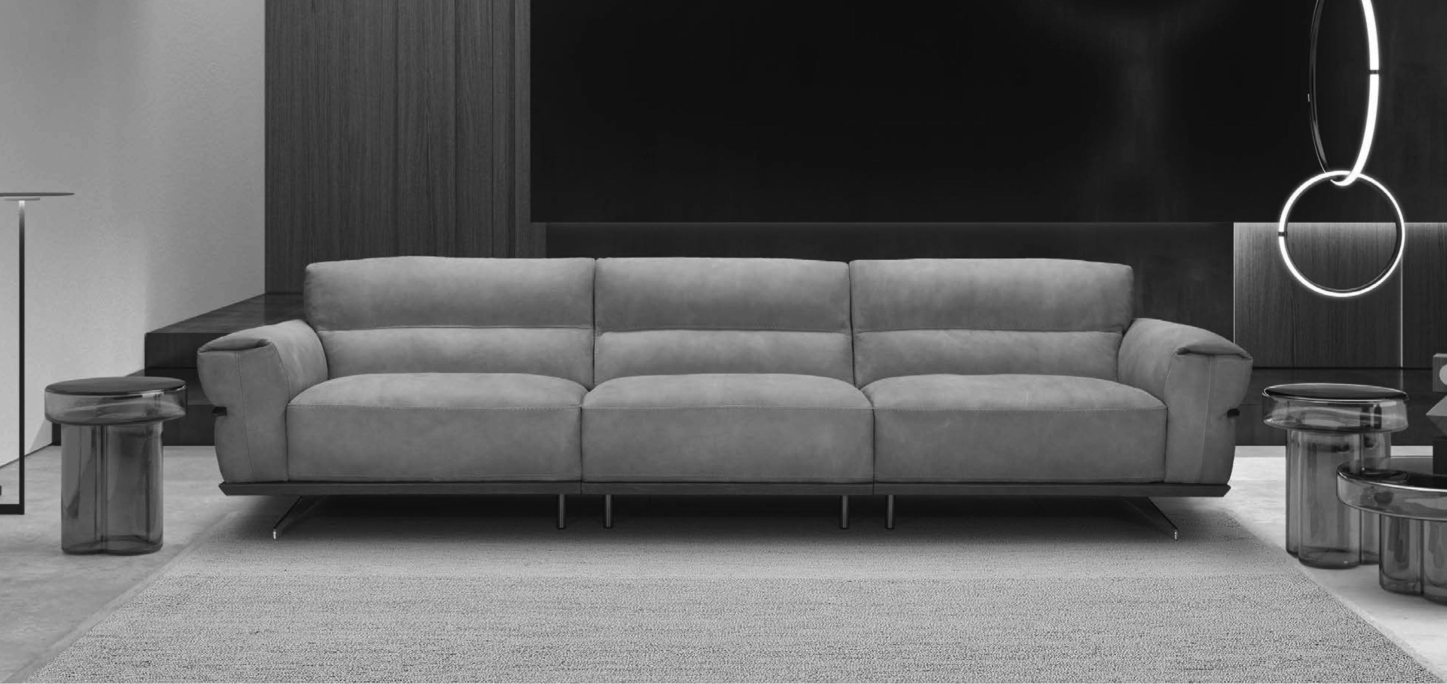 Roger i729 Premium Leather Sofa | Incanto