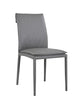 Togo Dining Chair in Charcoal Grey (pair) | J&M Furniture