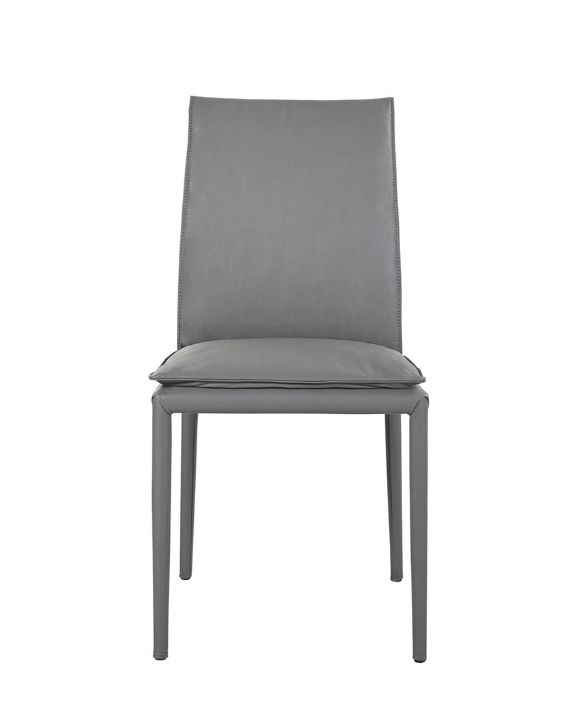 Togo Dining Chair in Charcoal Grey (pair) | J&M Furniture