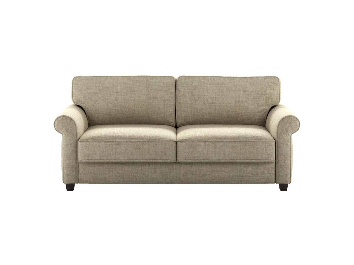 Willow Queen Size Sleeper Sofa – Traditional Rolled Arms