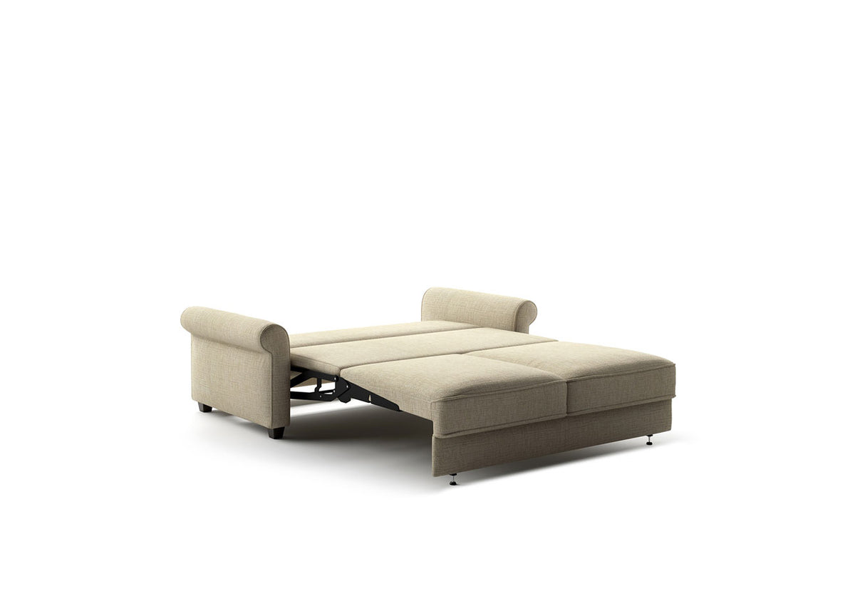 Willow Queen Size Sleeper Sofa – Traditional Rolled Arms