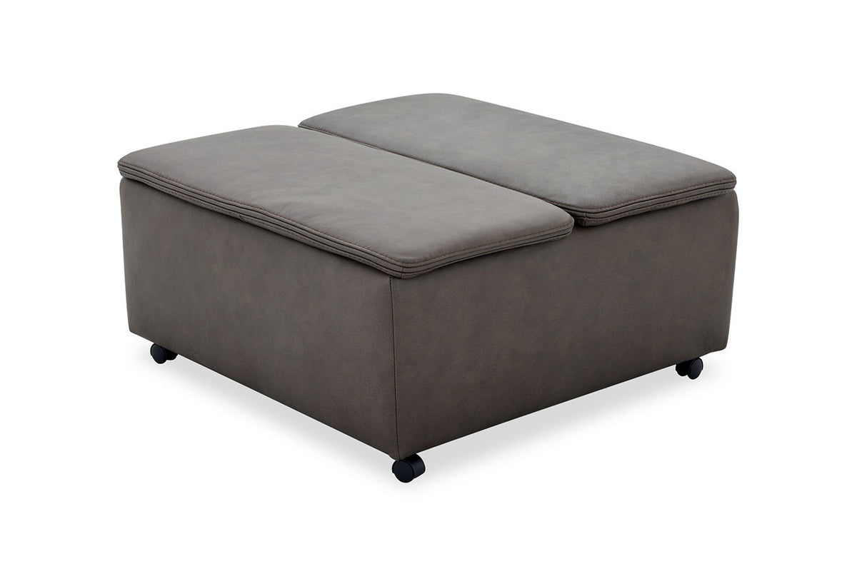 Zen Reclining Sectional & Storage Ottoman | J&M Furniture