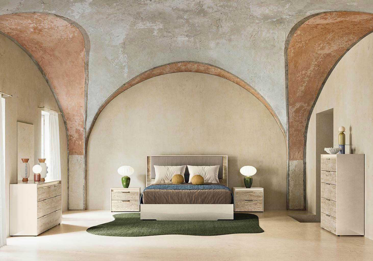 Alf Italia Bedroom Sets Tullia Upholstered Bed | Alf Italia