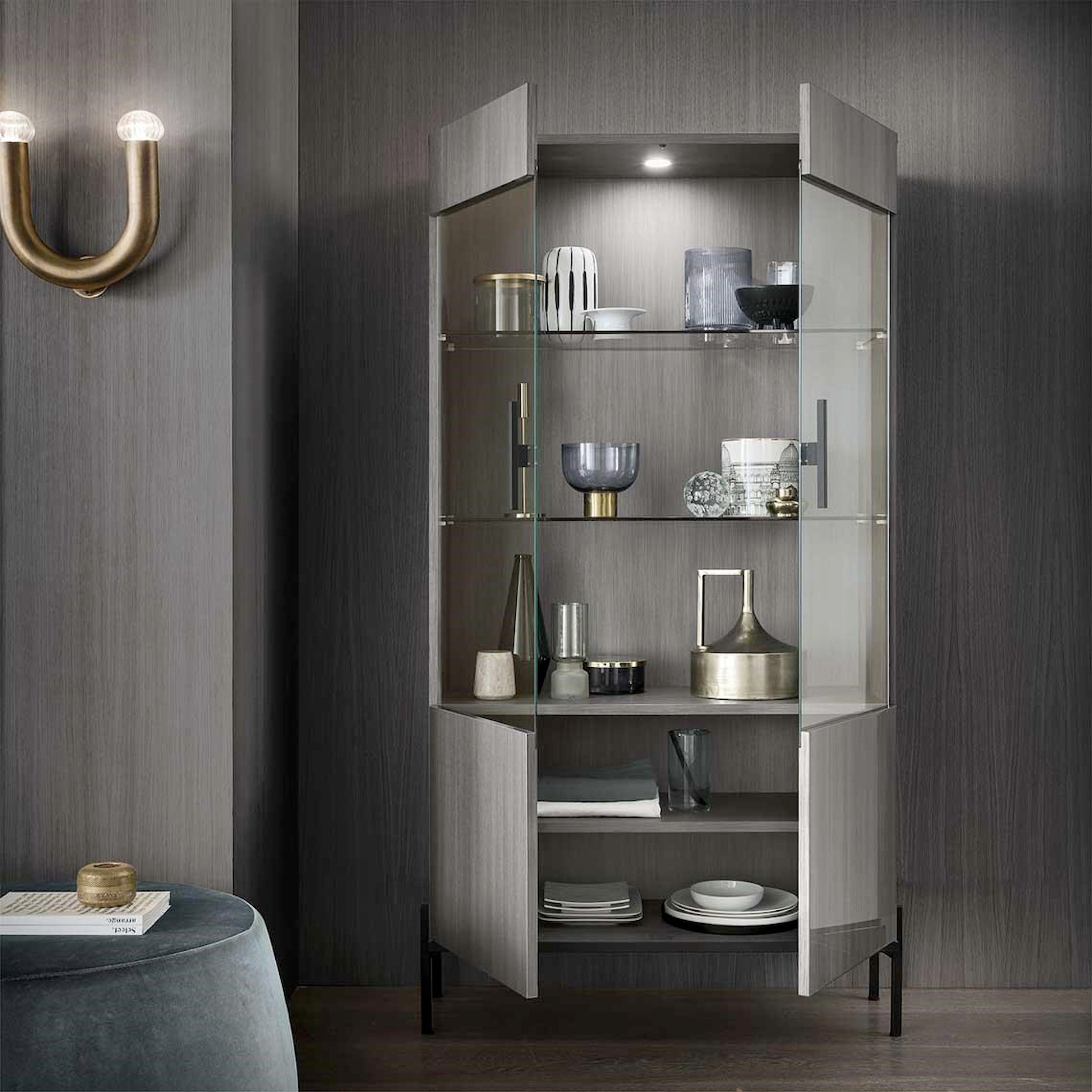 Alf Italia Curio Novecento 2 Door Curio