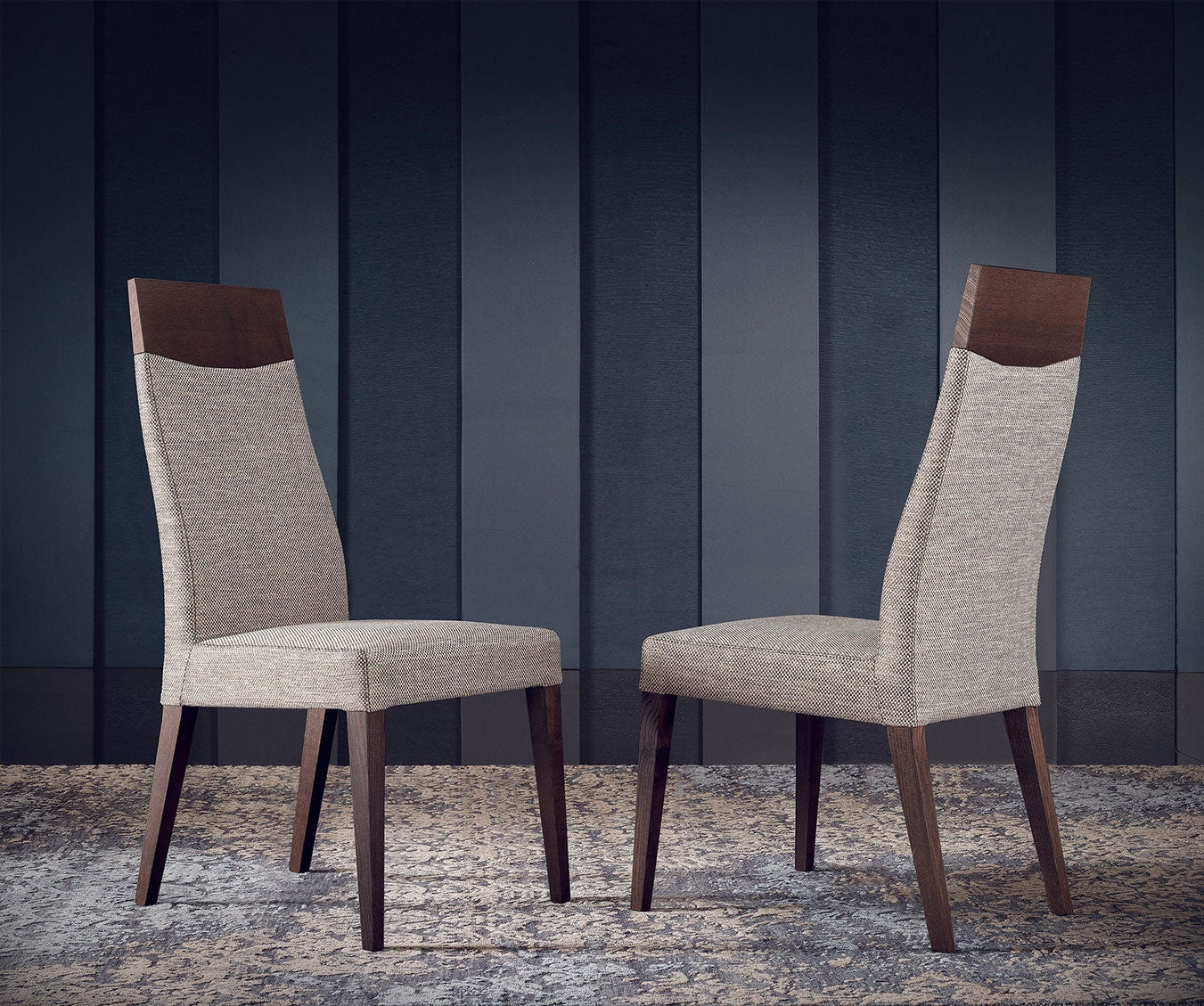 Alf Italia Dining Chair Regale Fabric Chairs (Pair) | Alf Italia