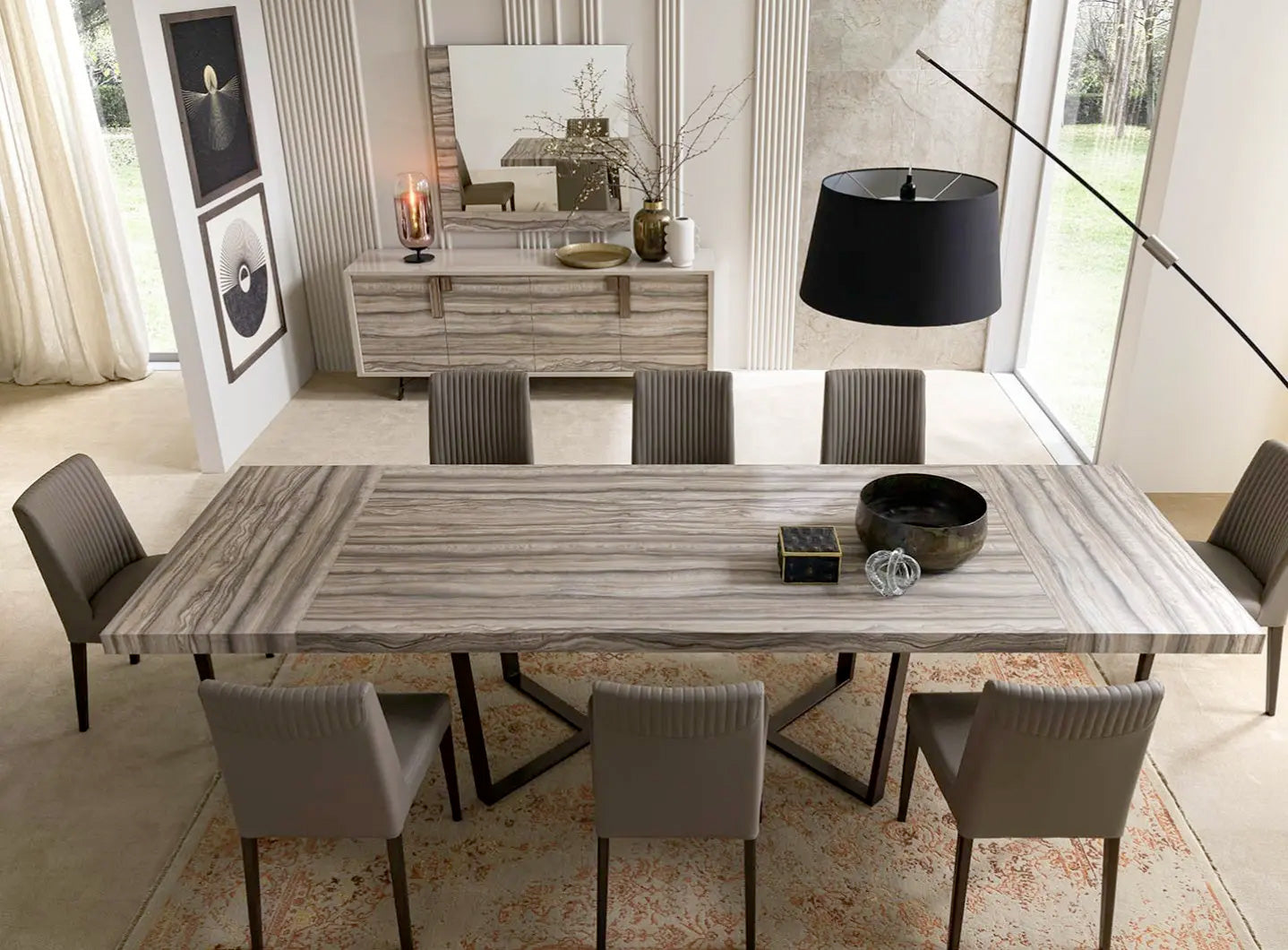 Alf Italia Dining Sets Jupiter Dining Table | Alf Italia