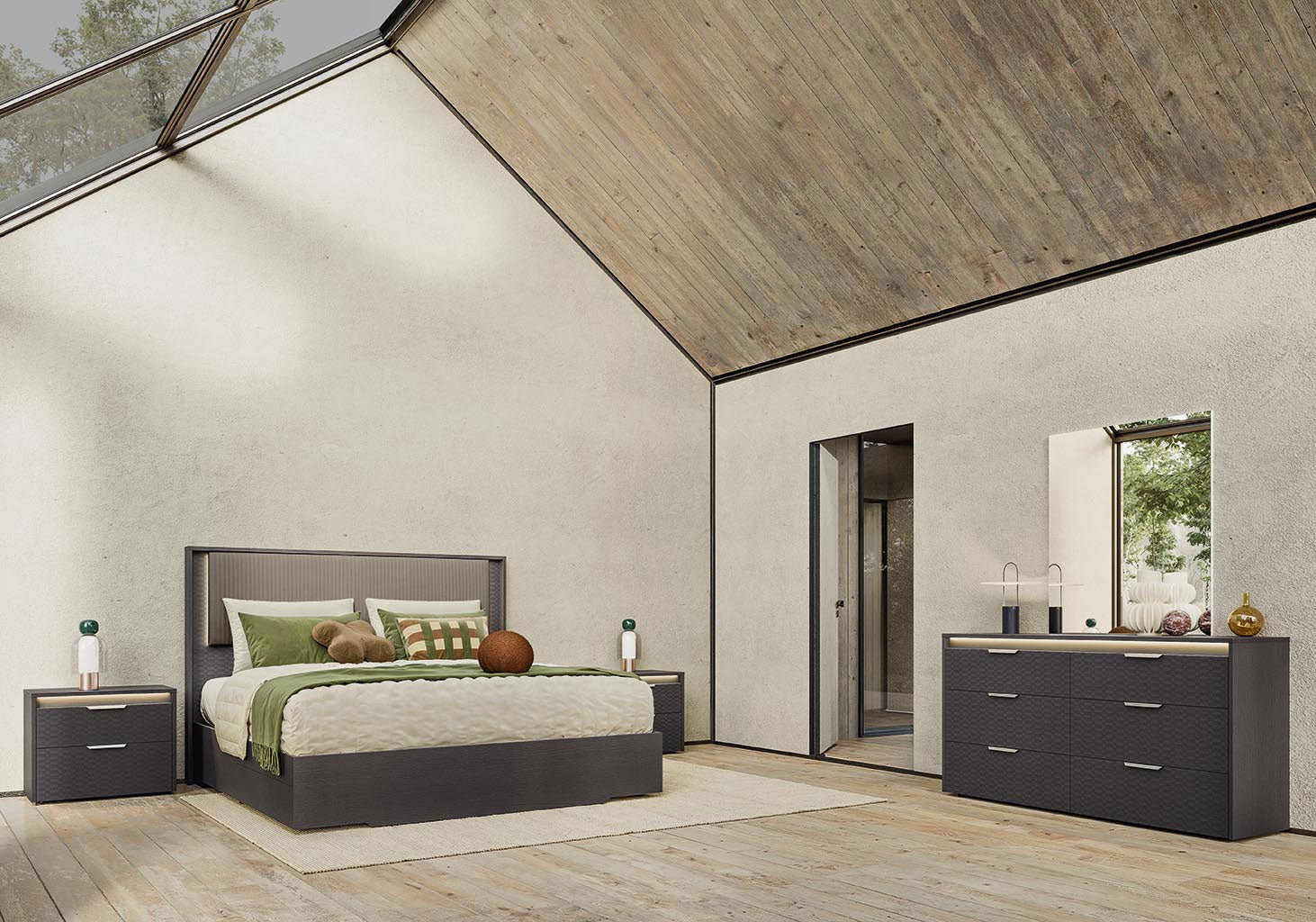 Alf Italia Nightstands Amy Nightstand