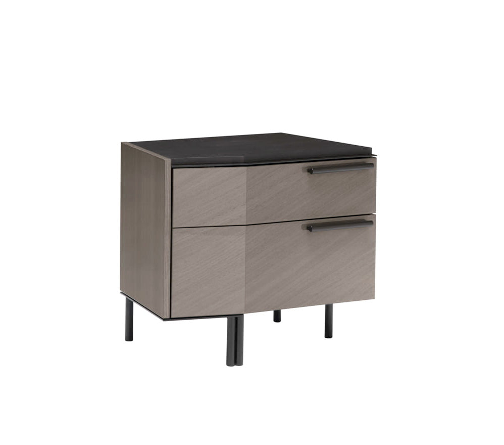 Alf Italia Nightstands Left Nightstand Olimpia 2 Drawer Nightstand