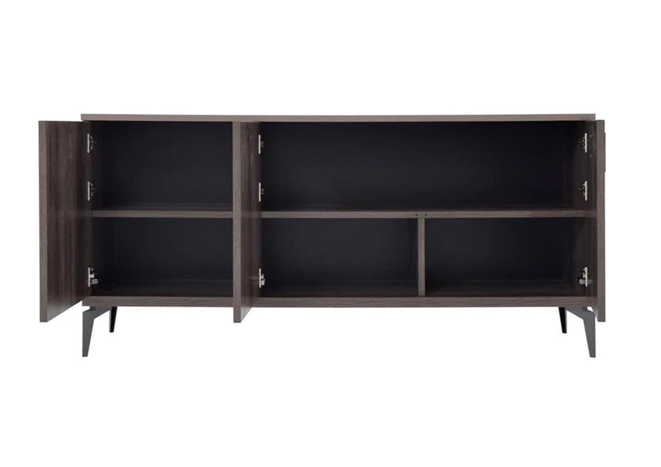 Alf Italia Sideboards & Buffet Matera 3-Door Buffet (54") - (Special Order 3-4 months required)