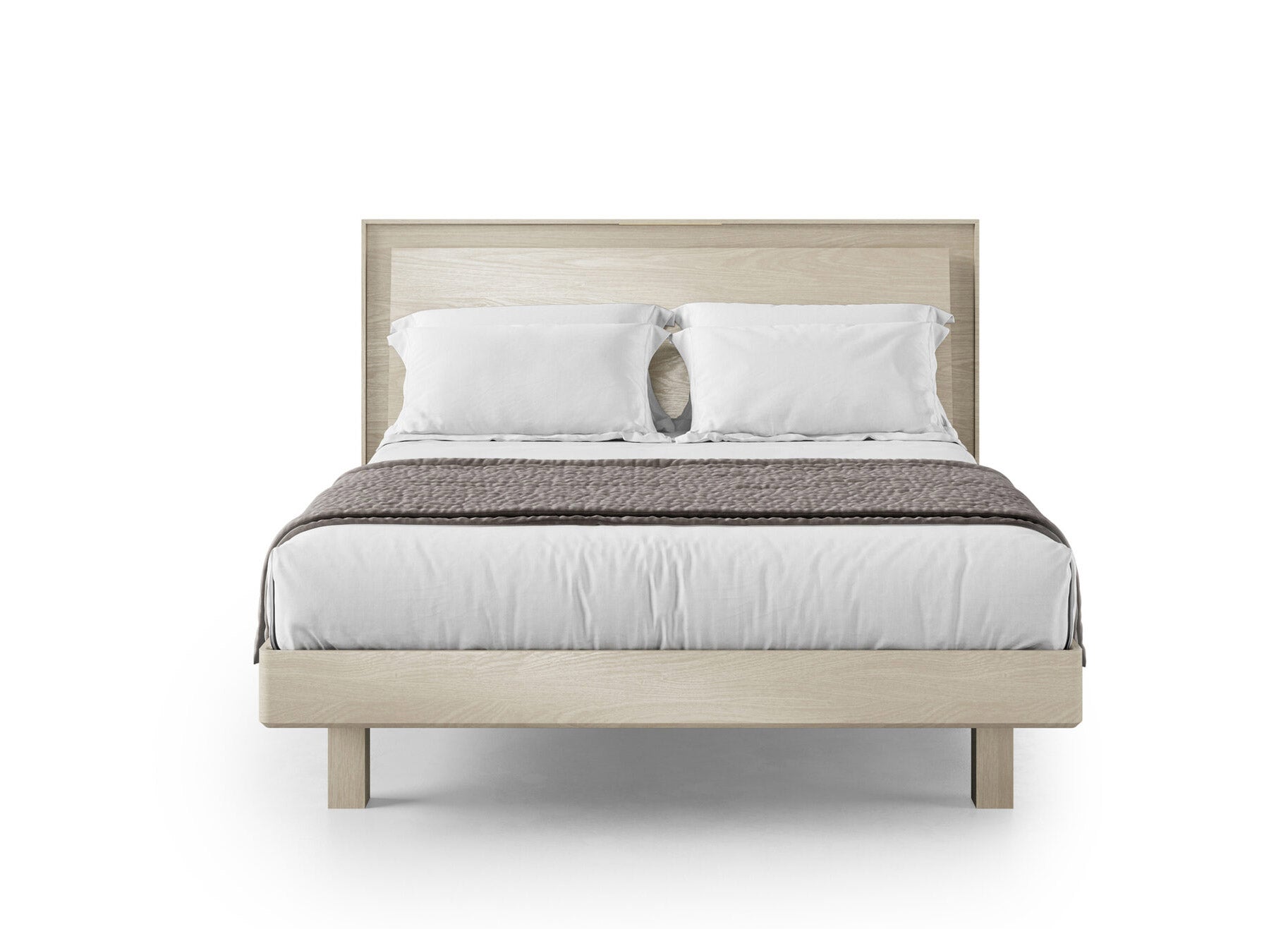 BDI Bed Kava Bed in Washed Oak | BDI