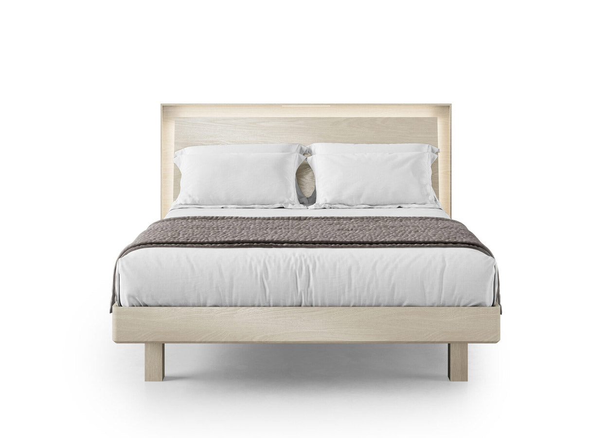BDI Bed Kava Bed in Washed Oak | BDI