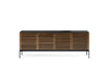 BDI Credenza Natural Walnut (WL) Corridor SV 7129 Slim TV Stand & Credenza | BDI Furniture
