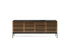 BDI Credenza Natural Walnut (WL) Corridor SV 7129 Slim TV Stand & Credenza | BDI Furniture