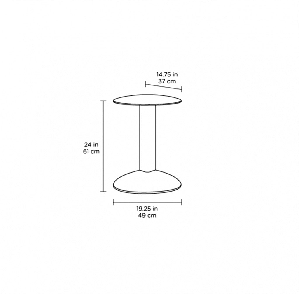BDI Desk <h1>Bink 1025 Laptop Stand, Side Table | BDI</h1>
