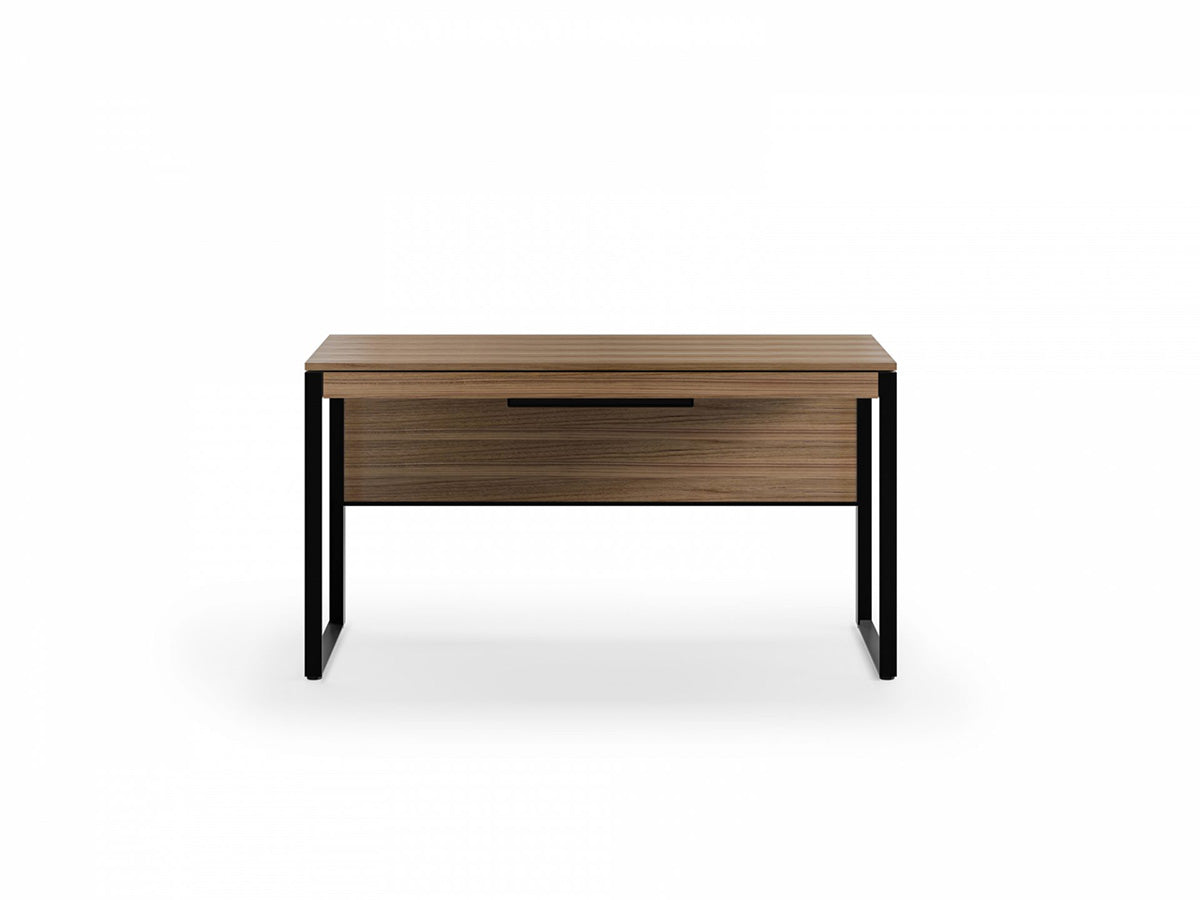 BDI Desk Natural Walnut / Black Linea 6221 Modern Home Office Desk | BDI Furniture