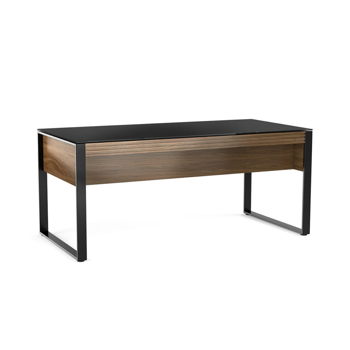 BDI Desk Natural Walnut (WL) Corridor 6521 Desk | BDI