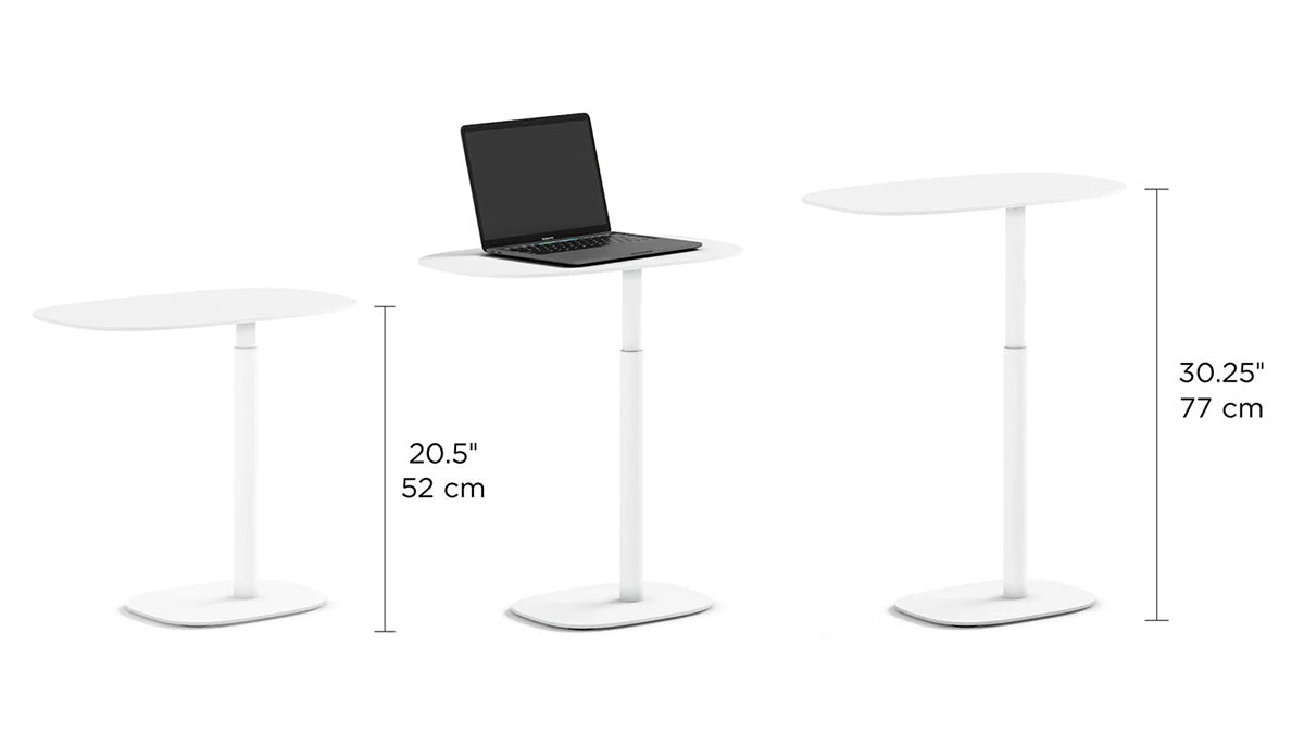 BDI Desk Serif Lift Adjustable Height Laptop & Side Table 1045 | BDI Furniture