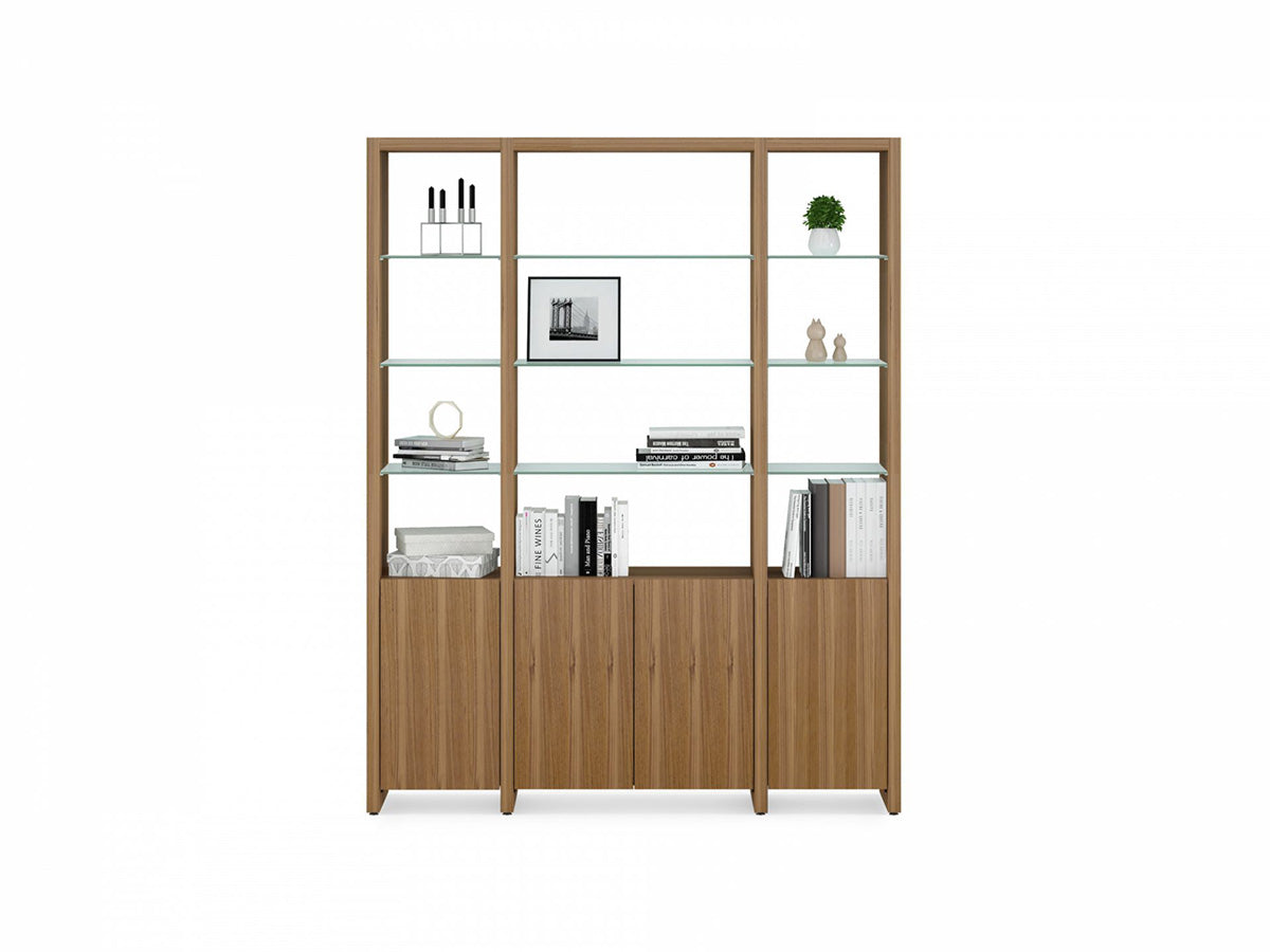 BDI Display & Storage Linea Expandable Narrow Bookshelf 5801 | BDI Furniture