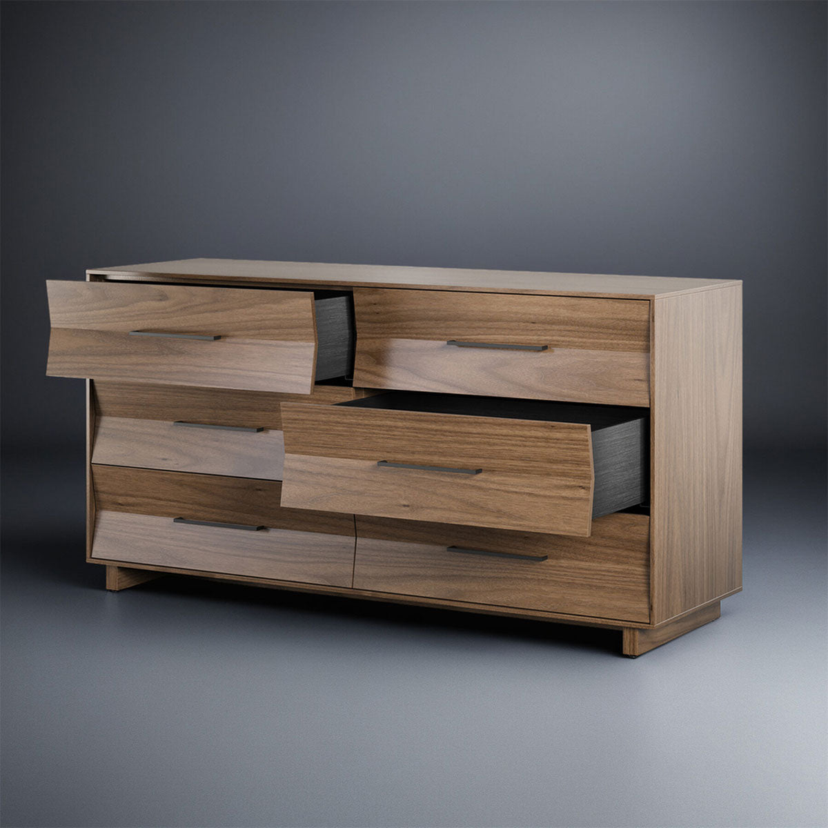 BDI Dresser Kava Dresser in Natural Walnut - 9686