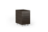BDI Mobile File Cabinet Charcoal Stained Ash (CRL) Sequel 6107 Low Mobile Storage & File Cabinet | BDI Furniture