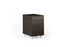 BDI Mobile File Cabinet Charcoal Stained Ash (CRL) Sequel 6107 Low Mobile Storage & File Cabinet | BDI Furniture