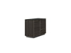 BDI Mobile File Cabinet Chocolate Stained Walnut (CWL) Corridor Storage Cabinet 8108 | BDI Furniture