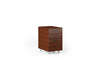 BDI Mobile File Cabinet Chocolate Stained Walnut (CWL) Sequel 6107 Low Mobile Storage & File Cabinet | BDI Furniture
