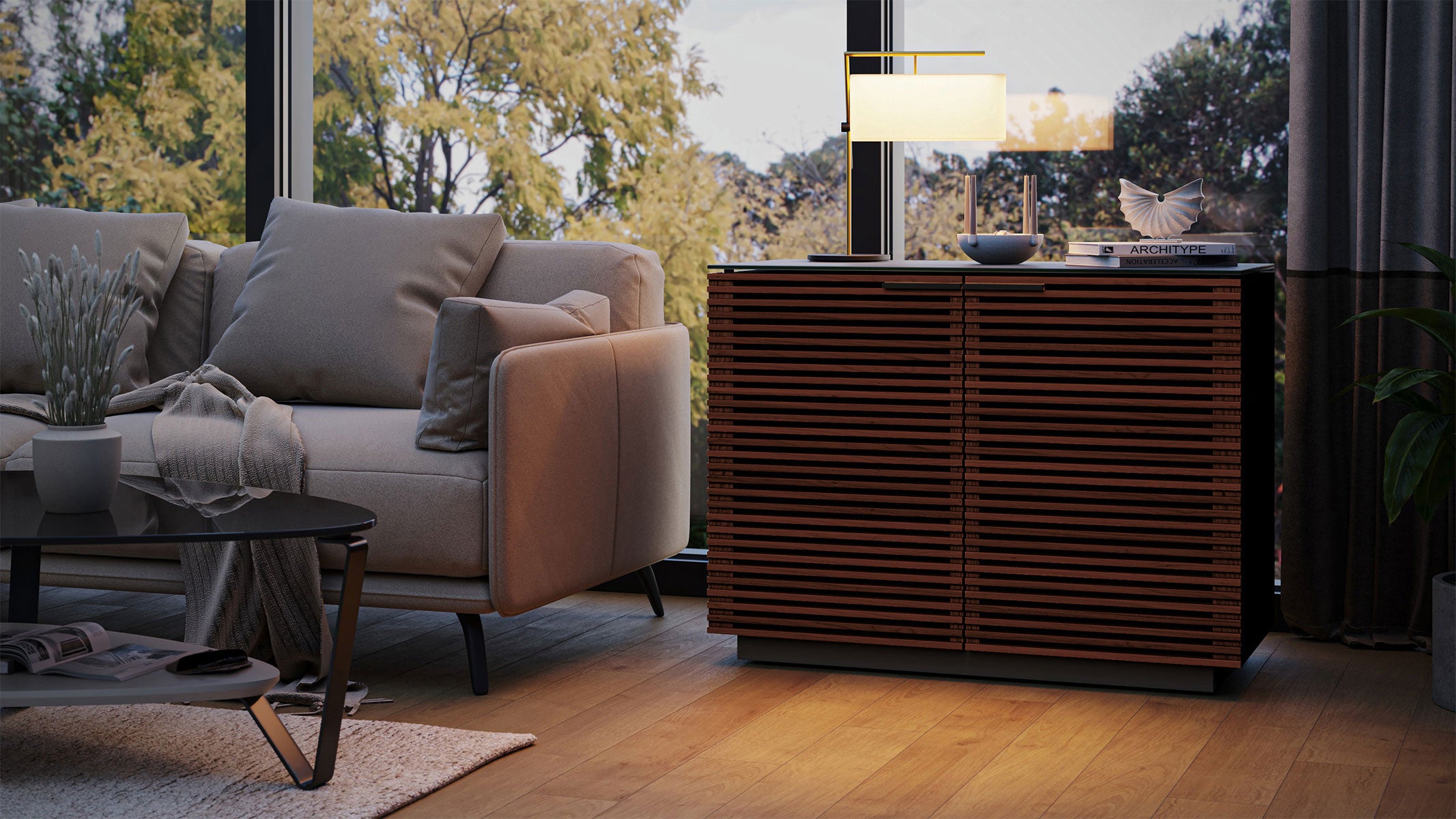 BDI Mobile File Cabinet Corridor Storage Cabinet 8108 | BDI Furniture