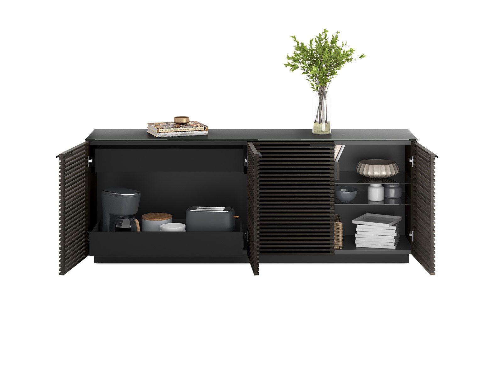 BDI Mobile File Cabinet Corridor Storage Credenza 8109 | BDI Furniture