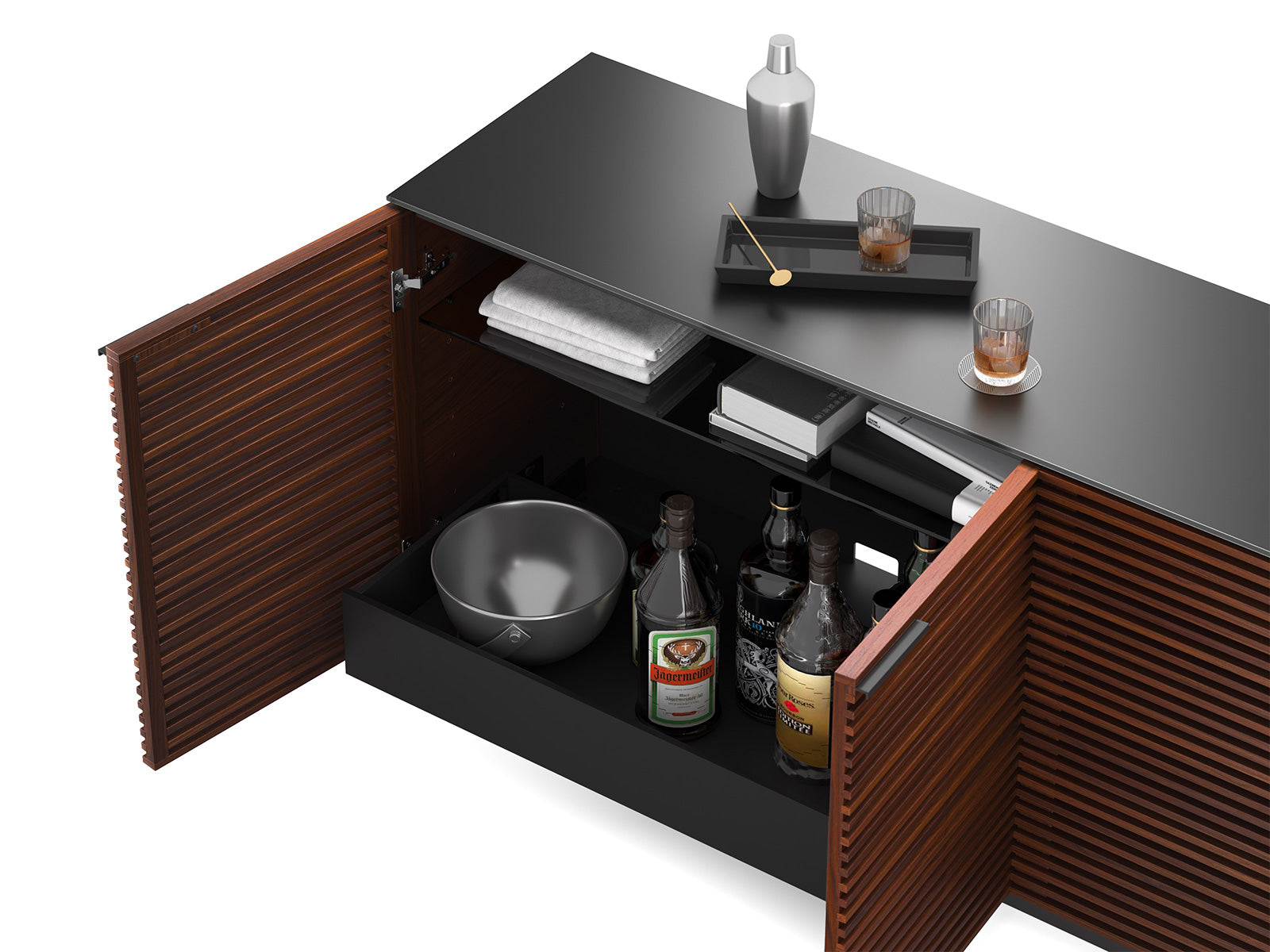 BDI Mobile File Cabinet Corridor Storage Credenza 8109 | BDI Furniture