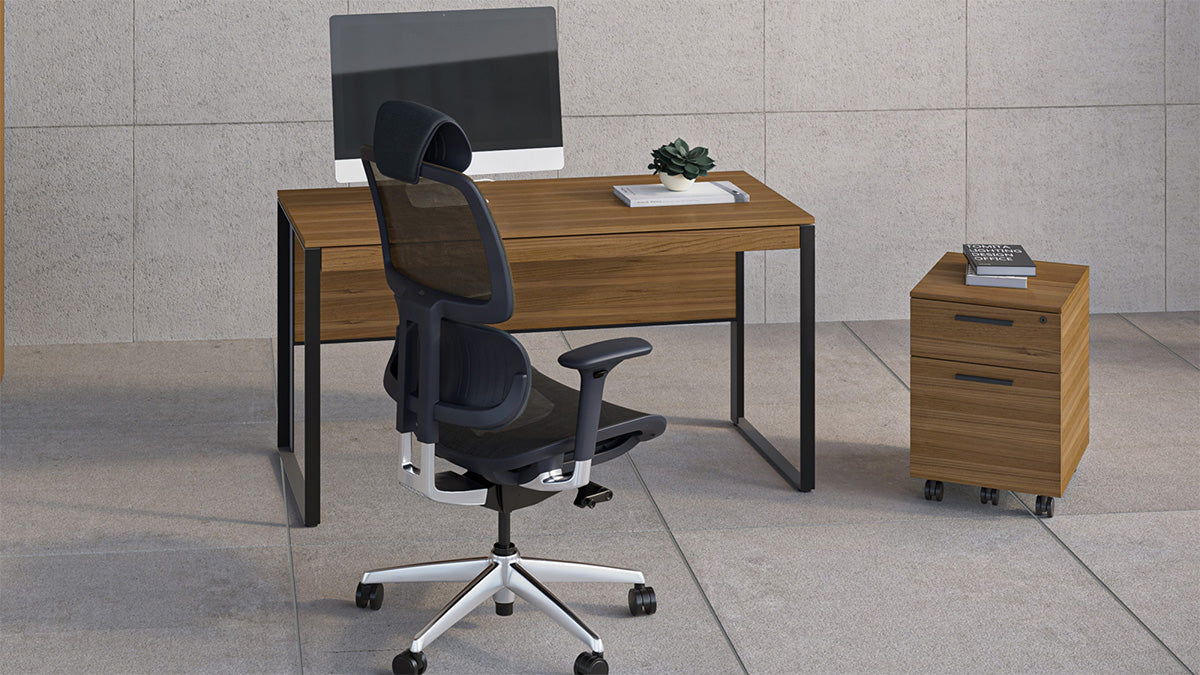 BDI Mobile File Pedestal Linea 6227 Home Office Mobile Locking File Cabinet | BDI Furniture