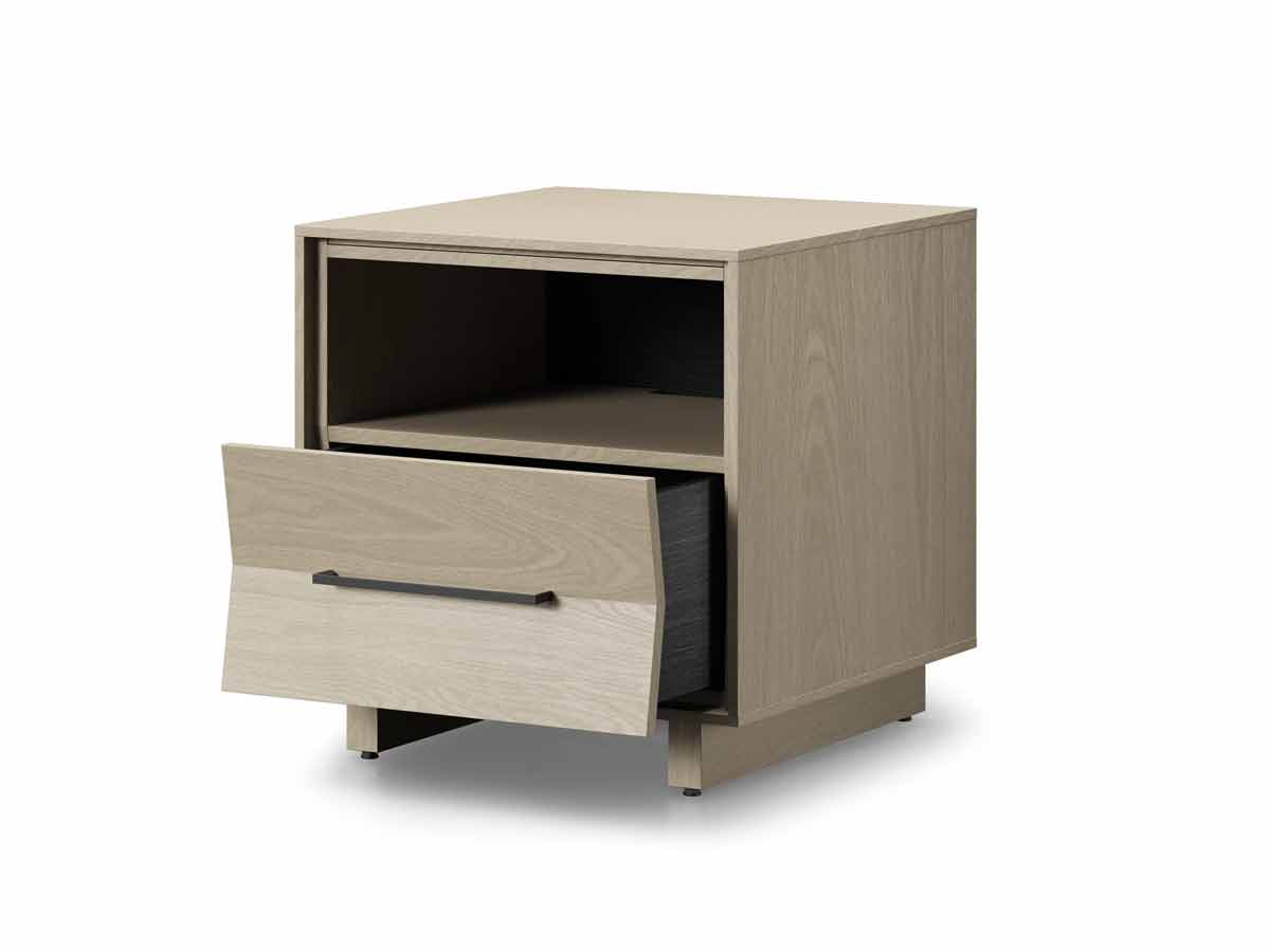 BDI Nightstands Kava Nightstand in Washed Oak 20" - 9681