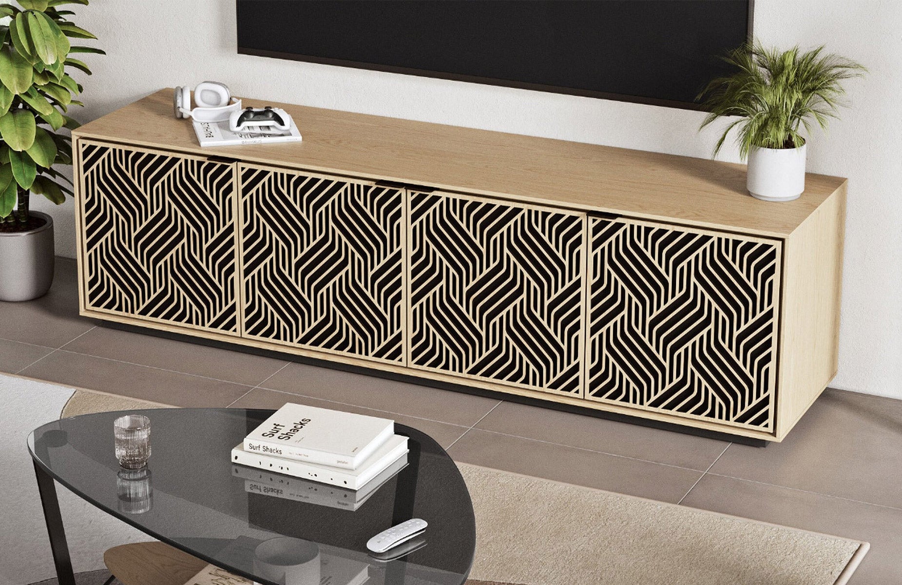 Elements Weave Media Console 8709 | BDI Furniture