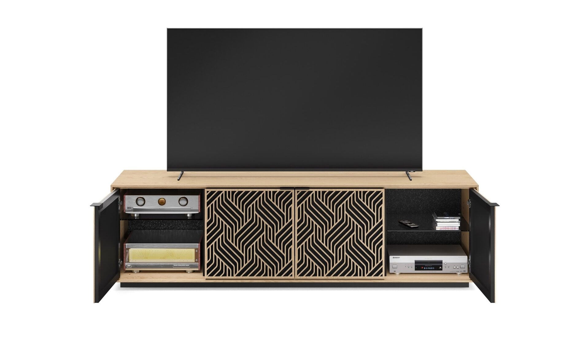 BDI TV Stand & Entertainment Centers Elements Weave Storage Cabinet 8703 | BDI Furniture