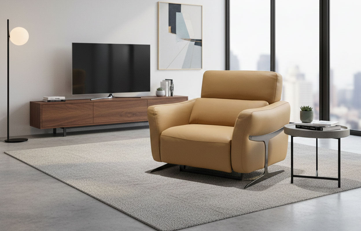 Fusion i875 Leather Armchair | Incanto (Special Order) - Canal Furniture