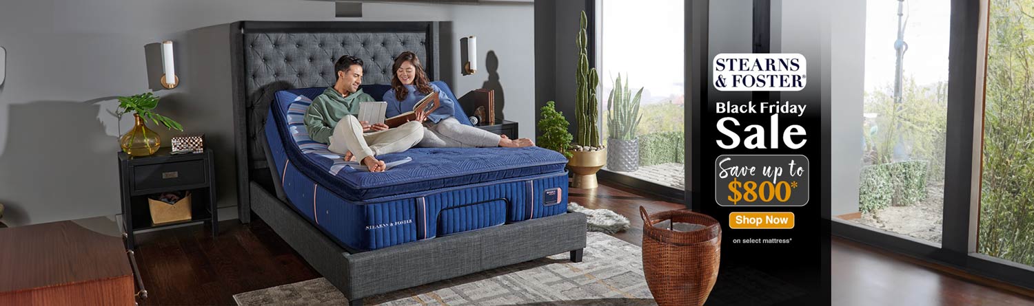 Stearns & Foster Black Friday Sale