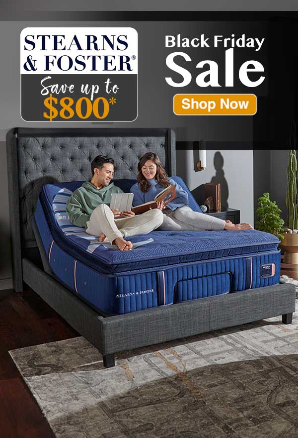 Stearns & Foster Black Friday Sale