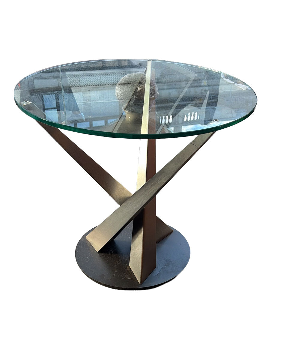 Elite Modern End Table Crystal End Table 2035E | Floor Model