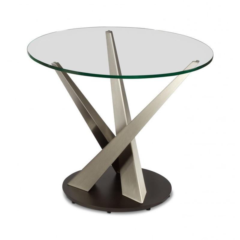 Elite Modern End Table Crystal End Table 2035E | Floor Model