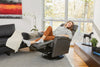 Rome Ivory Recliner w/ Contrast Stitch | Fjords