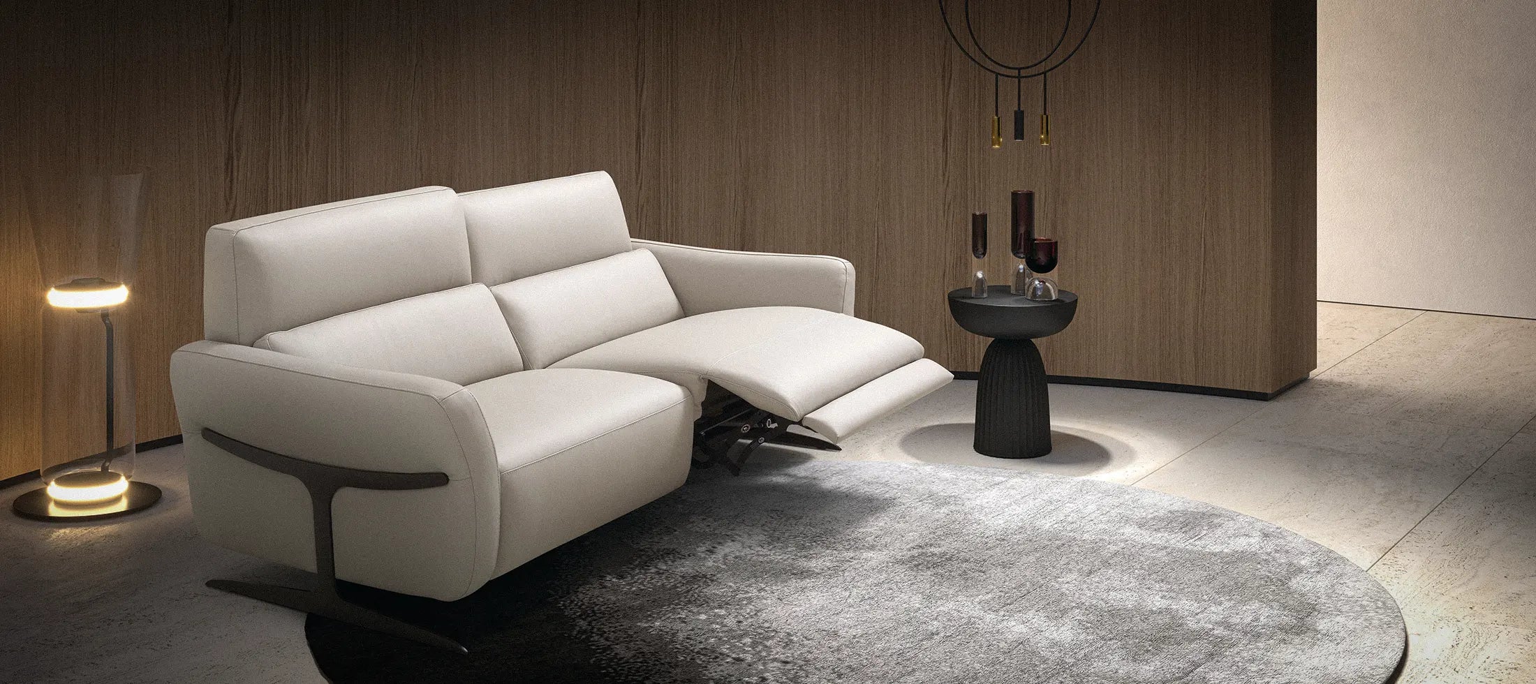 Fusion i875 Reclining Leather Sofa Collection | Incanto