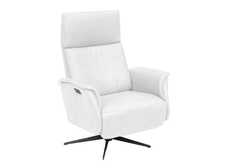 Hjort Knudsen Chair Superior 8007 Recliner in White | Hjort Knudsen