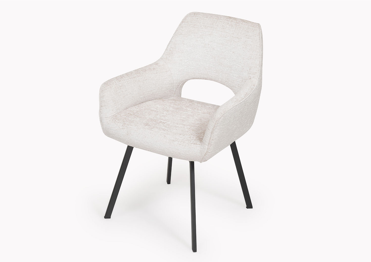 Hjort Knudsen Dining Chair 9074 Swivel Fabric Dining Chair (Pair) | Hjort Knudsen