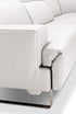 i768 Reclining Sectional Sofa in White | Incanto