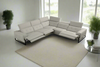 i772 Reclining Sectional Sofa in Beige Smoke | Incanto