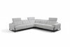 i772 Reclining Sectional Sofa in White | Incanto