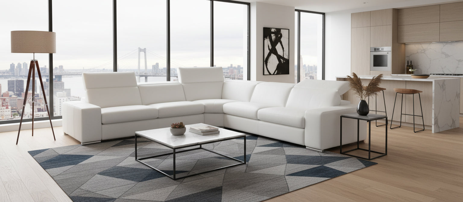 I775 Sectional Leather Sofa | Incanto